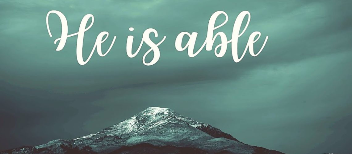 He Is Able - Cover